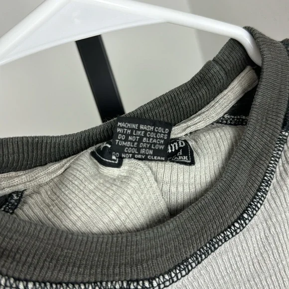 Lucky Brand Manchester Raceway Festival of Speed  Graphic Waffle Long Sleeve, XS - Picture 6 of 6